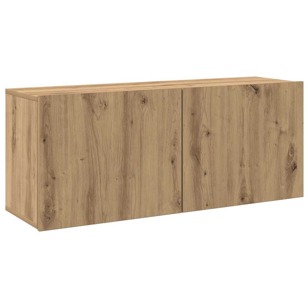 TV-Wandschrank Artisan-Eiche 100x30x41 cm