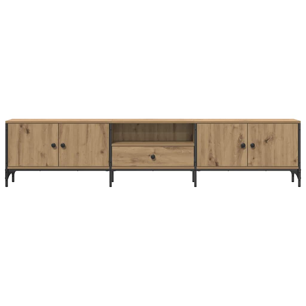 TV-Schrank mit Schublade Artisan-Eiche 200x25x44 cm