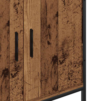 Meuble sous lavabo vidaXL aspect bois de récupération 60x30x60 cm bois d'ingénierie