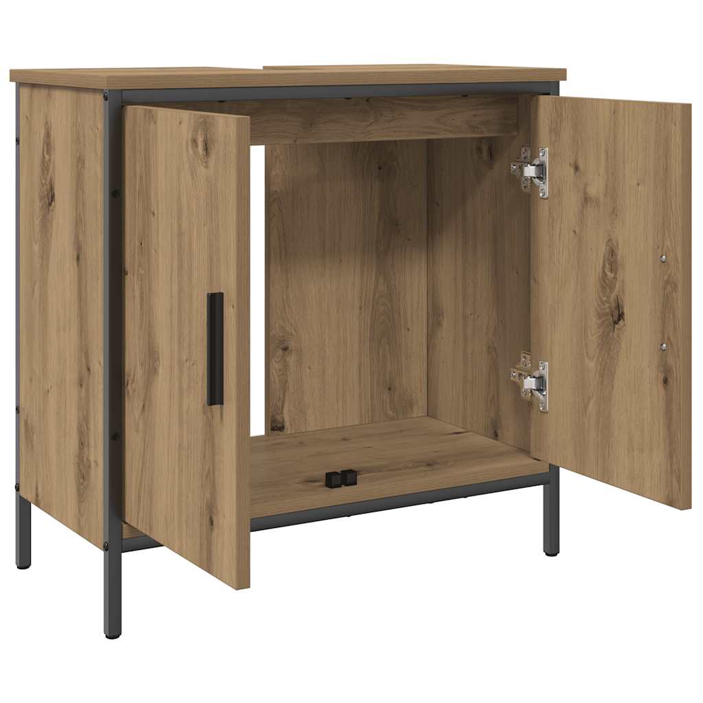 Meuble sous-vasque vidaXL chêne artisan 60x30x60 cm bois d'ingénierie