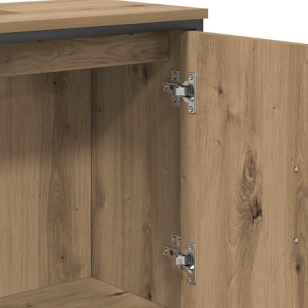 Meuble sous-vasque vidaXL chêne artisan 60x30x60 cm bois d'ingénierie