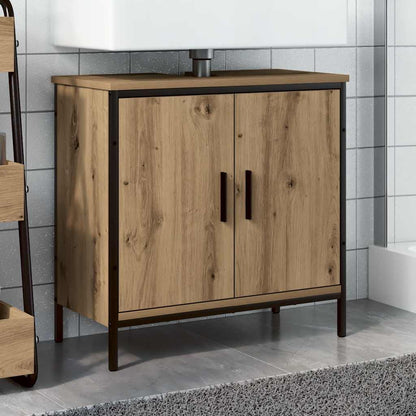 Meuble sous-vasque vidaXL chêne artisan 60x30x60 cm bois d'ingénierie