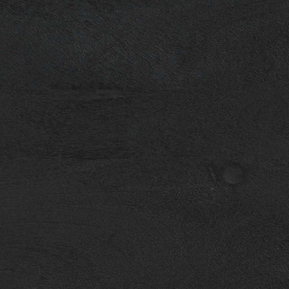 vidaXL Nachttische 2 Stk. Schwarz 40x33x46 cm Massivholz Mango