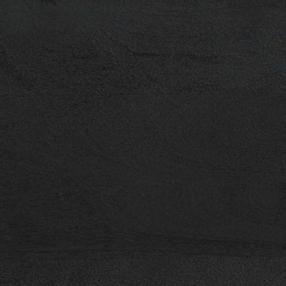 vidaXL Nachttisch Schwarz 40x33x46 cm Massivholz Mango