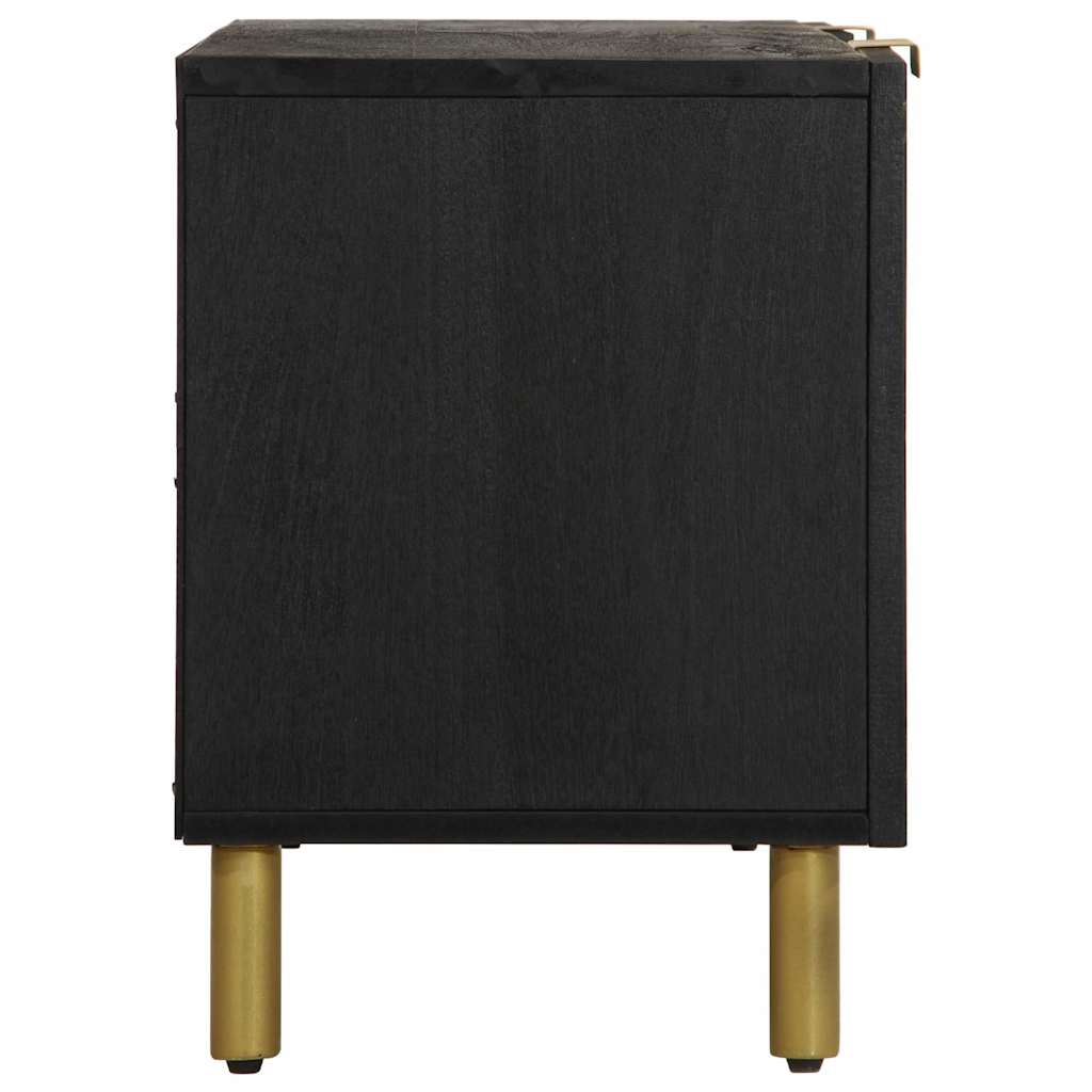 vidaXL TV-Schrank Schwarz 105x33x46 cm Holzwerkstoff