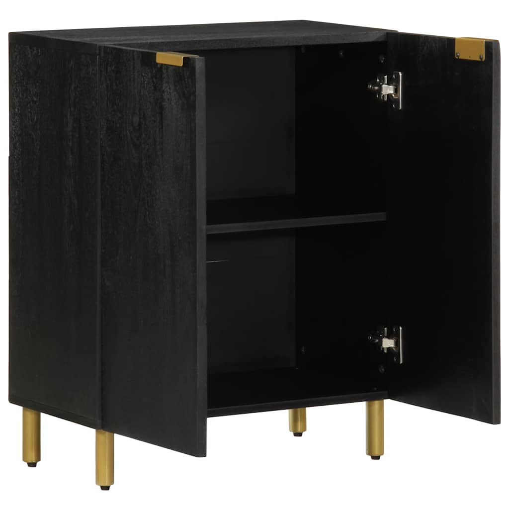 Sideboard Schwarz 60x33x75 cm Holzwerkstoff