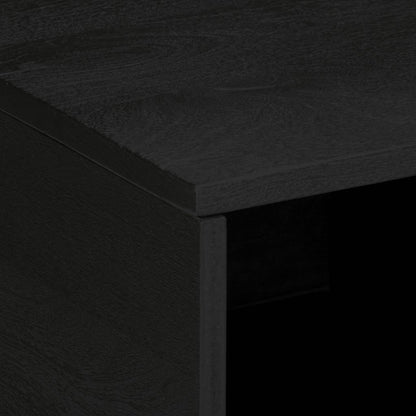 Couchtisch Schwarz 80x50x40 cm Holzwerkstoff