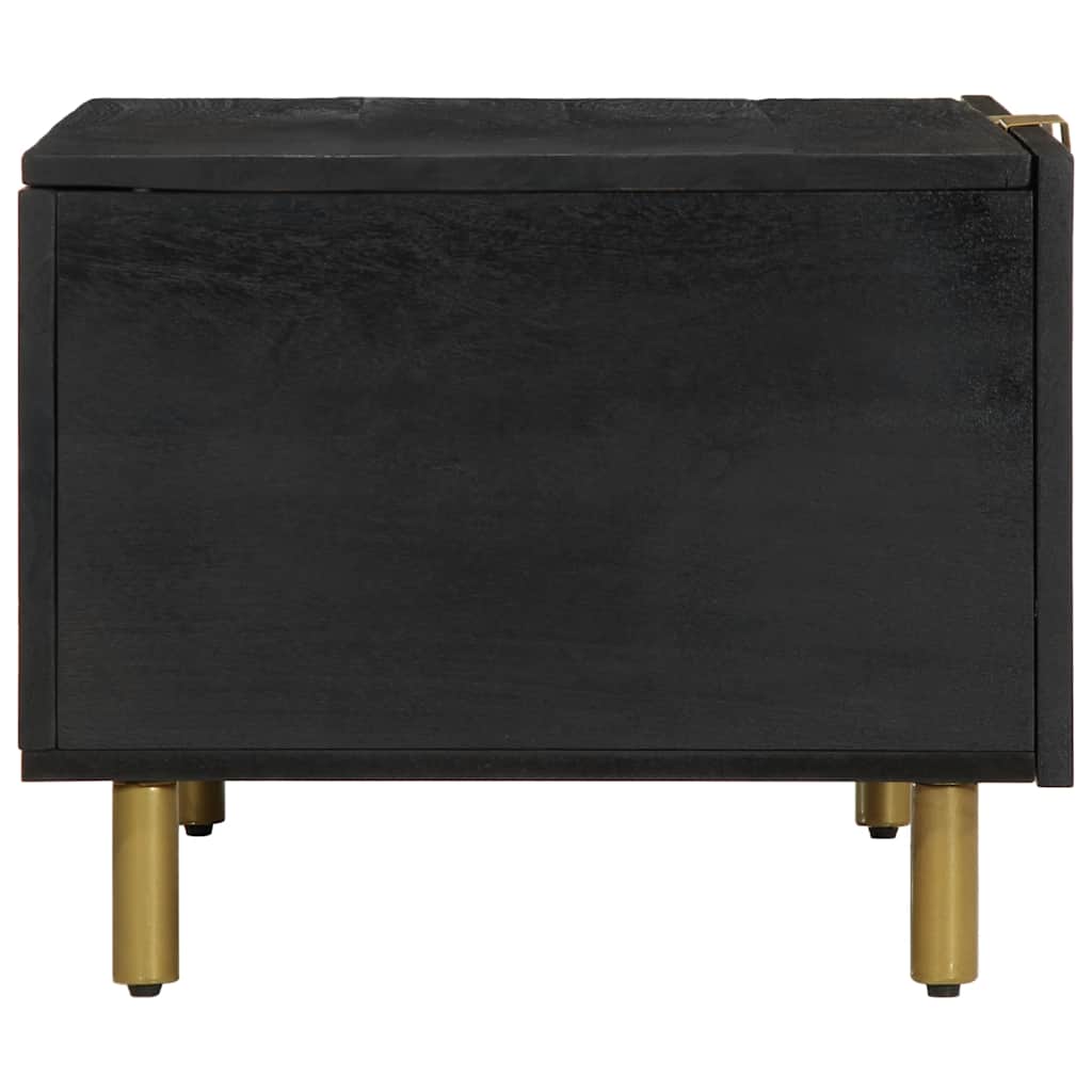 vidaXL Couchtisch Schwarz 80x50x40 cm Holzwerkstoff