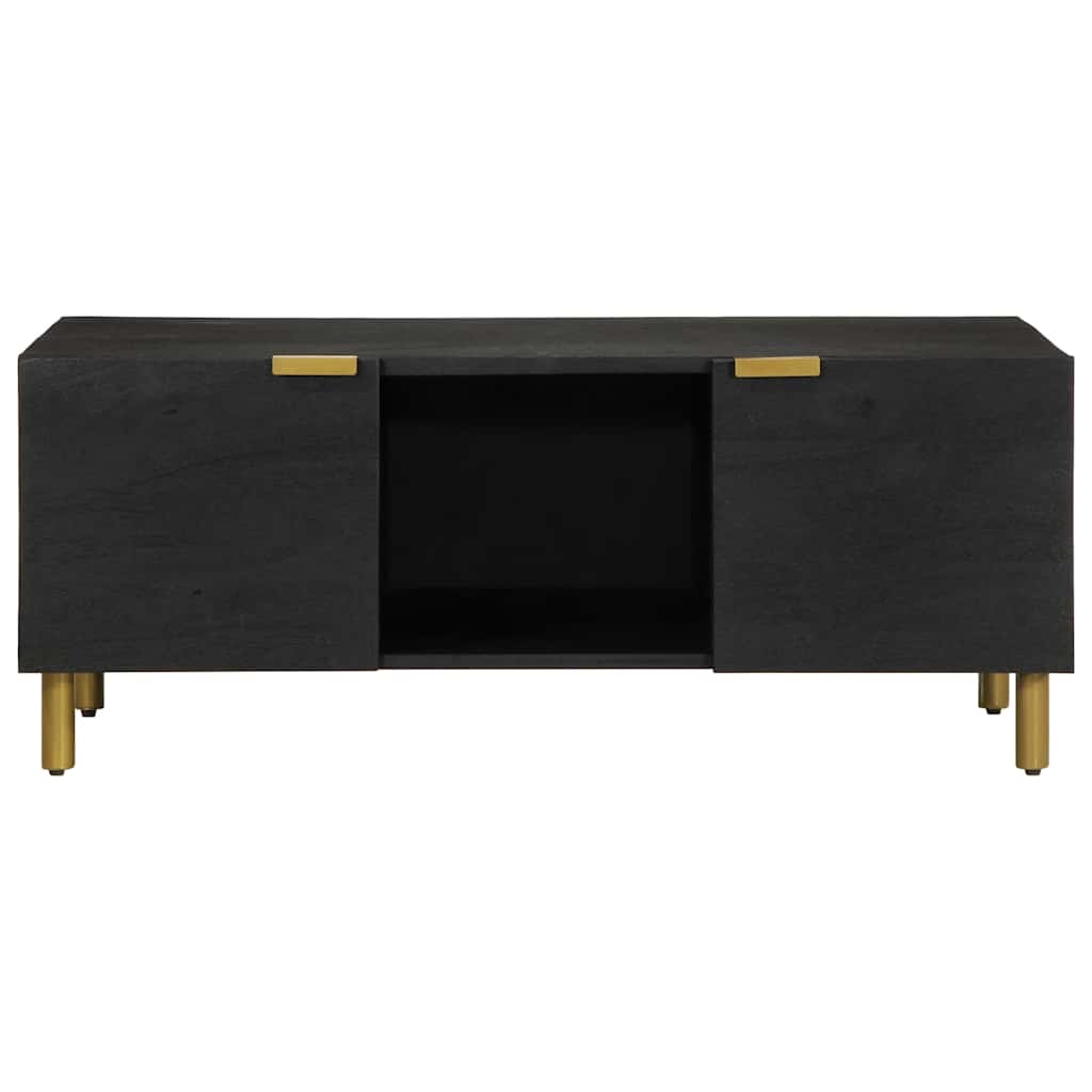 vidaXL Couchtisch Schwarz 100x54x40 cm Holzwerkstoff