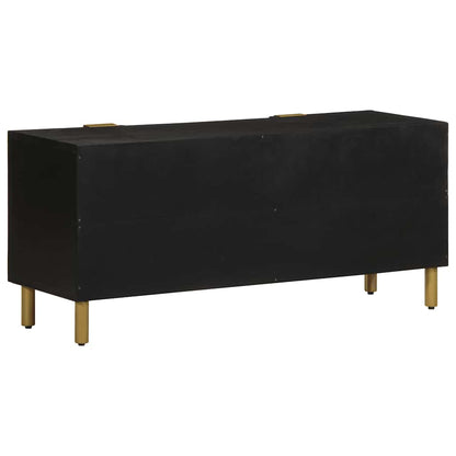 vidaXL TV-Schrank Schwarz 105x33x46 cm Holzwerkstoff