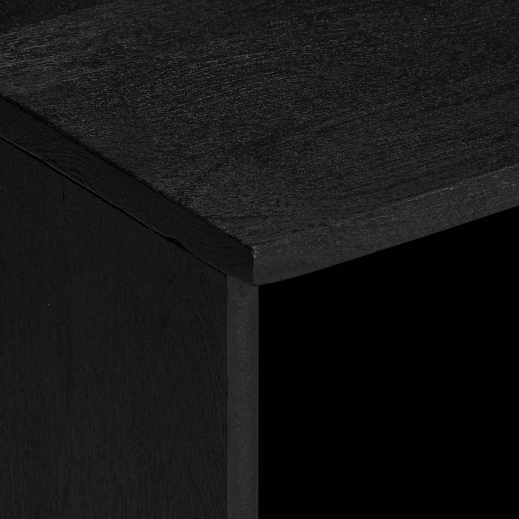 vidaXL TV-Schrank Schwarz 100x33x46 cm Holzwerkstoff