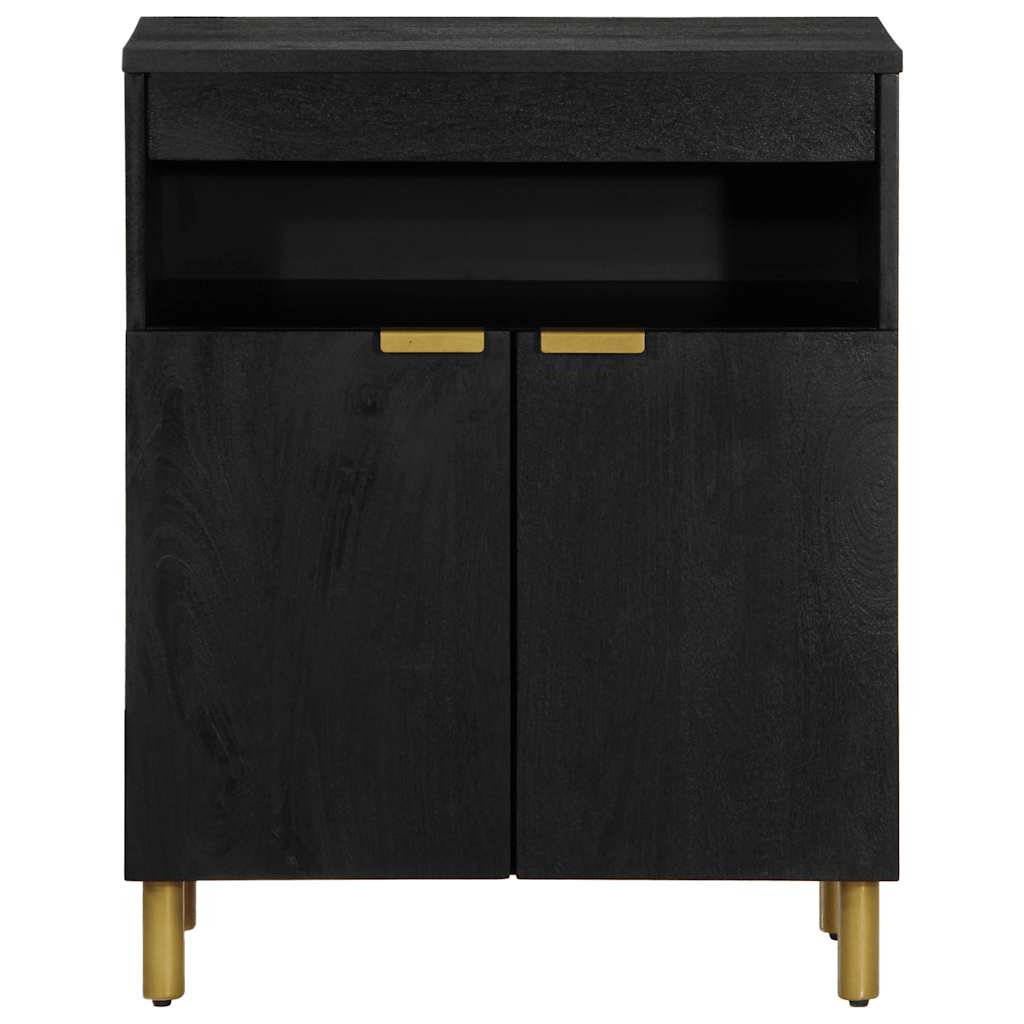 Sideboard Schwarz 60x33x75 cm Holzwerkstoff