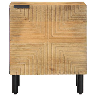 vidaXL Nachttische 2 Stk. Braun 40x33x46 cm Massivholz Mango