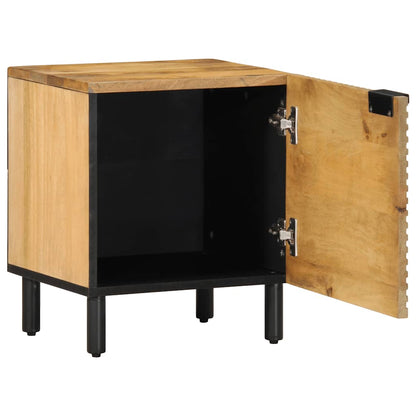 vidaXL Nachttische 2 Stk. Braun 40x33x46 cm Massivholz Mango