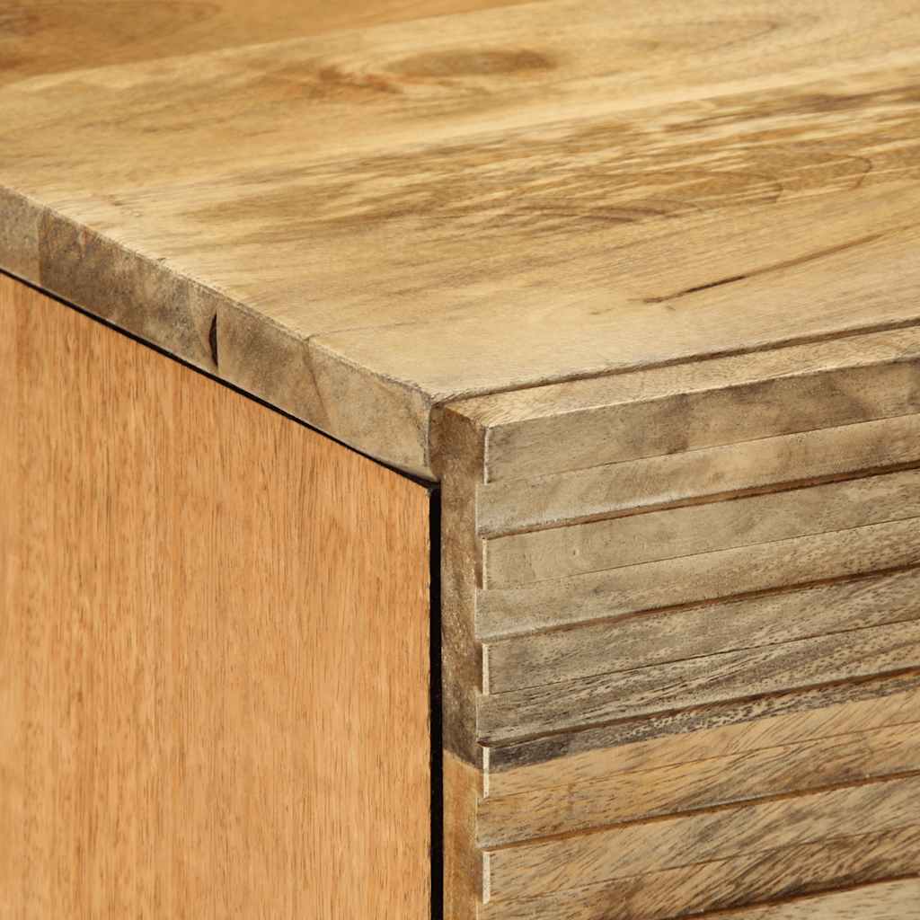 vidaXL Nachttisch Braun 40x33x46 cm Massivholz Mango