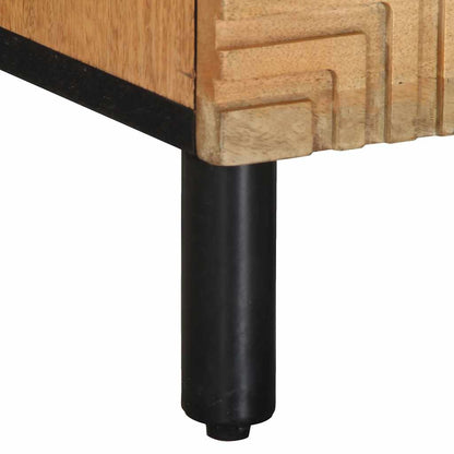 vidaXL Nachttisch Braun 40x33x46 cm Massivholz Mango