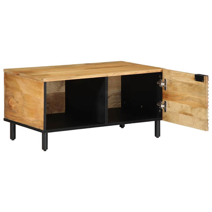 vidaXL Couchtisch Braun 80x50x40 cm Massivholz Mango