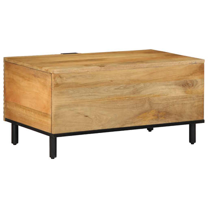 vidaXL Couchtisch Braun 80x50x40 cm Massivholz Mango