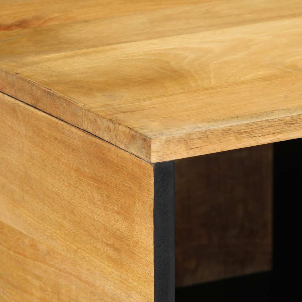 vidaXL Couchtisch Braun 80x50x40 cm Massivholz Mango
