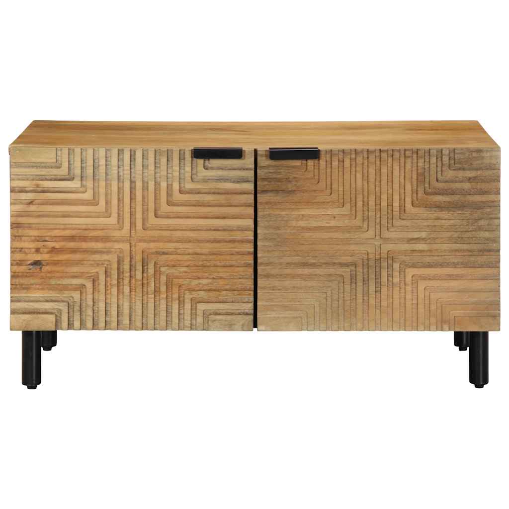 vidaXL Couchtisch Braun 80x50x40 cm Massivholz Mango