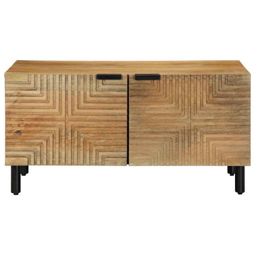 vidaXL Couchtisch Braun 80x50x40 cm Massivholz Mango