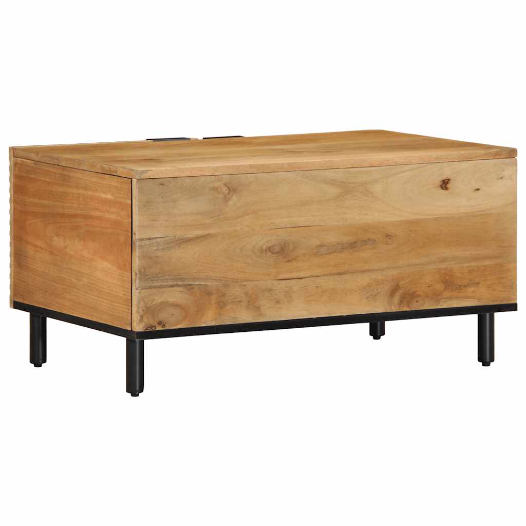 vidaXL Couchtisch Braun 80x50x40 cm Massivholz Mango