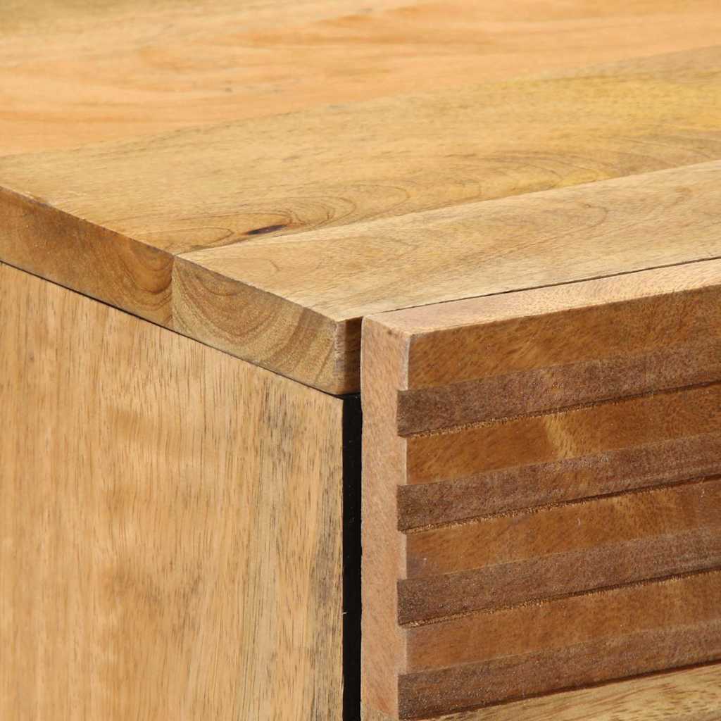 vidaXL Nachttisch Braun 50x33x60 cm Massivholz Mango