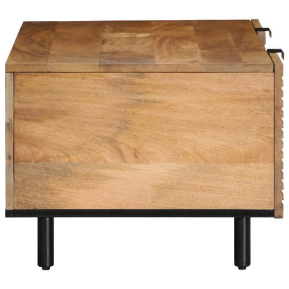 vidaXL Couchtisch Braun 100x54x40 cm Massivholz Mango