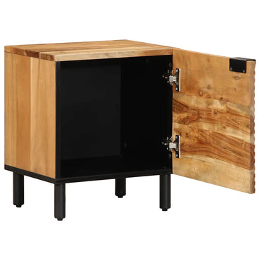 vidaXL Nachttisch 40x33x46 cm Massivholz Akazie