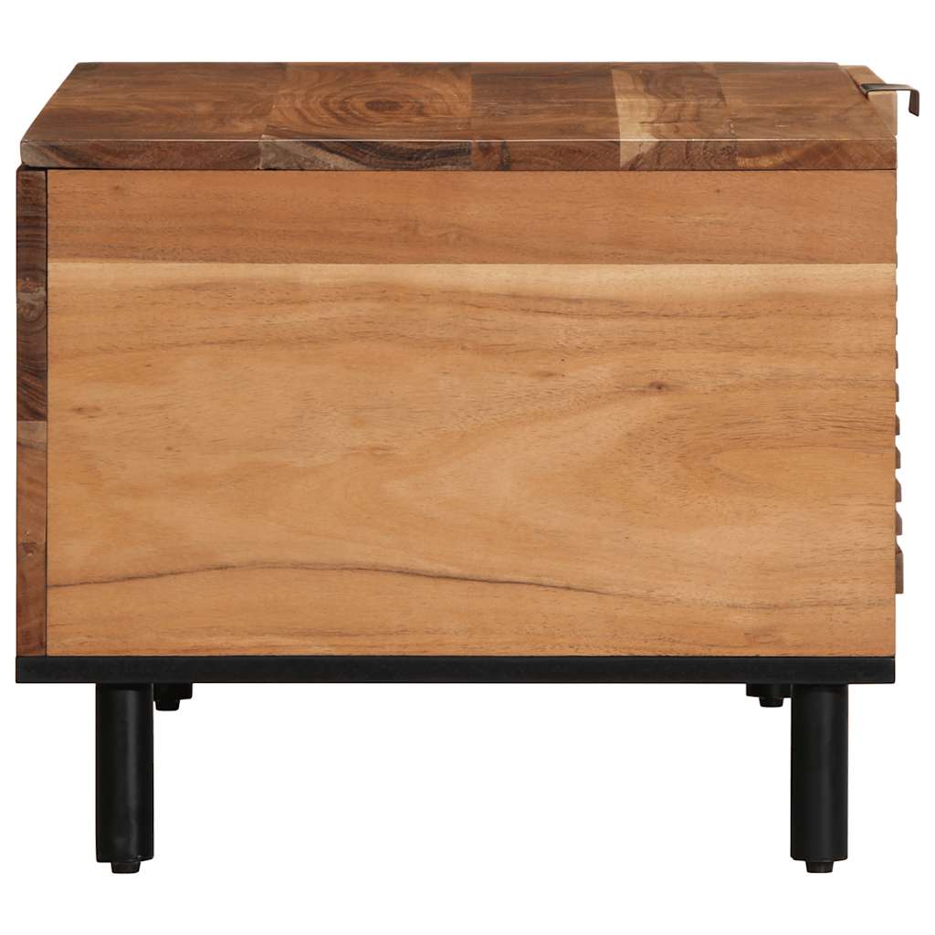 vidaXL Couchtisch 80x50x40 cm Massivholz Akazie
