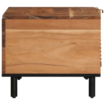 vidaXL Couchtisch 80x50x40 cm Massivholz Akazie