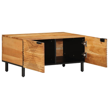 vidaXL Couchtisch 80x50x40 cm Massivholz Akazie