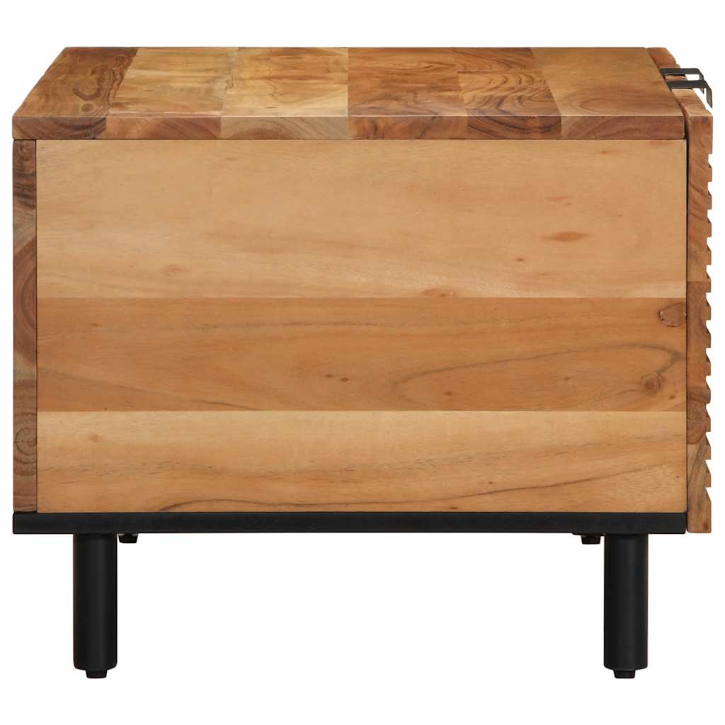 vidaXL Couchtisch 80x50x40 cm Massivholz Akazie