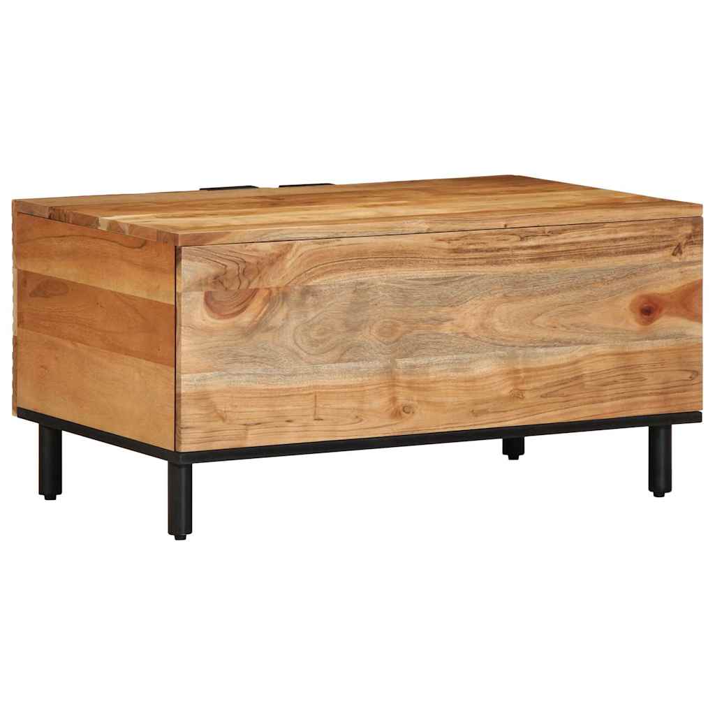 vidaXL Couchtisch 80x50x40 cm Massivholz Akazie