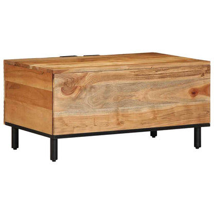 vidaXL Couchtisch 80x50x40 cm Massivholz Akazie