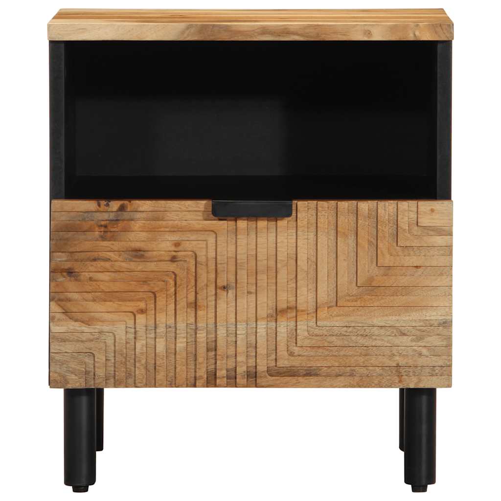 vidaXL Nachttische 2 Stk. 40x33x46 cm Massivholz Akazie