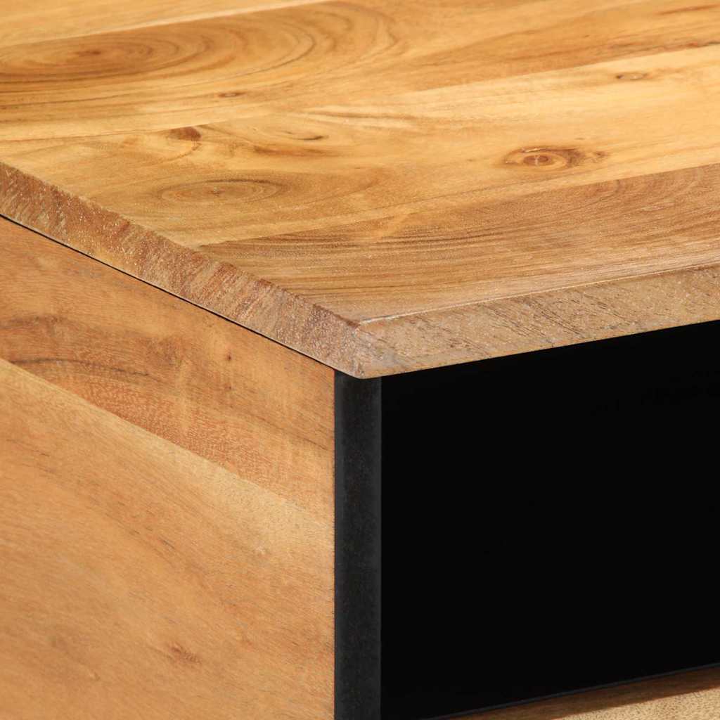 vidaXL Couchtisch Braun 80 x 54 x 40 cm Massivholz Akazie