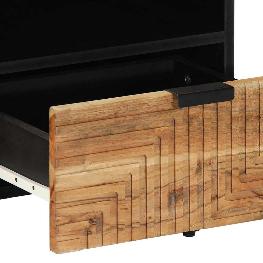 vidaXL Couchtisch Braun 80 x 54 x 40 cm Massivholz Akazie