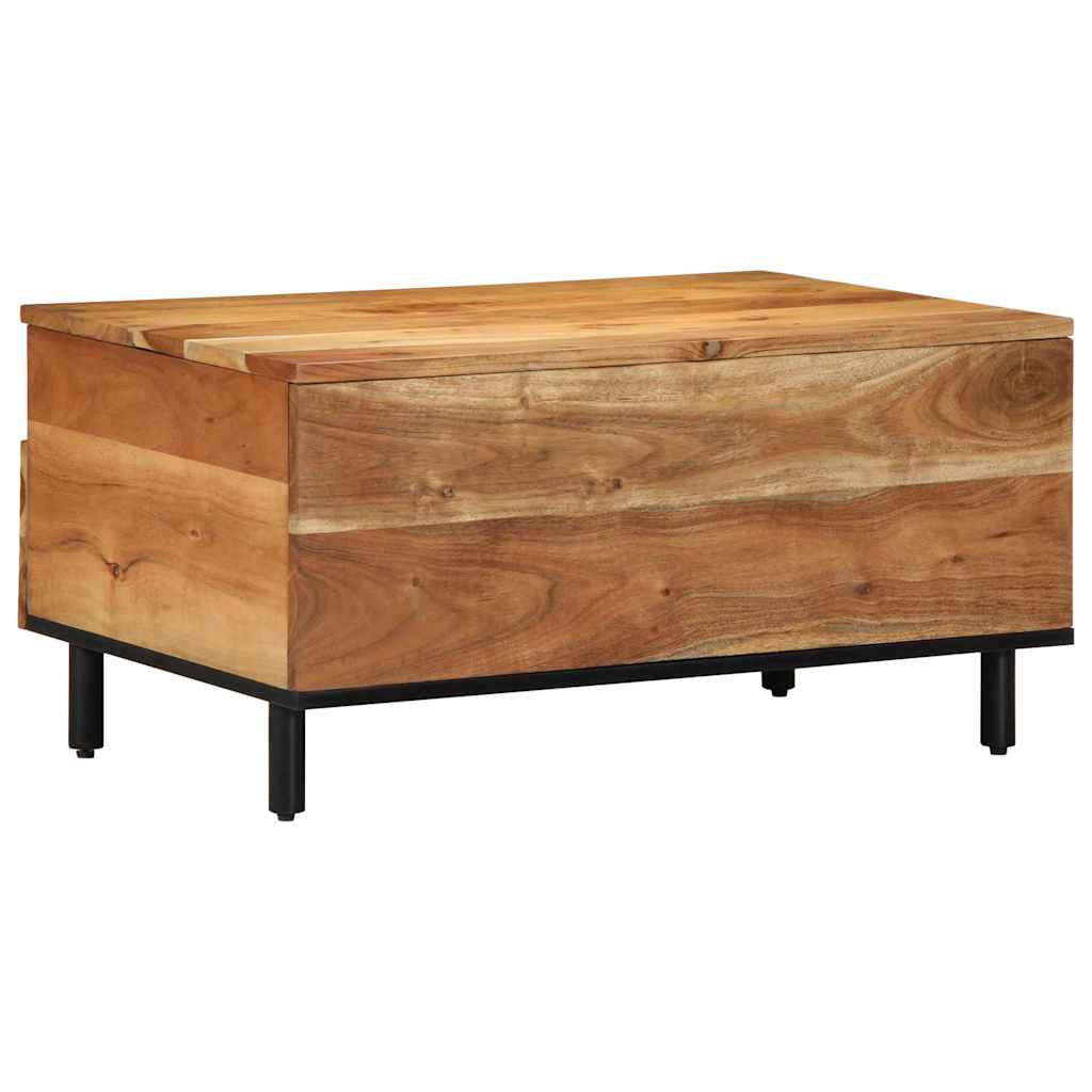 vidaXL Couchtisch Braun 80 x 54 x 40 cm Massivholz Akazie