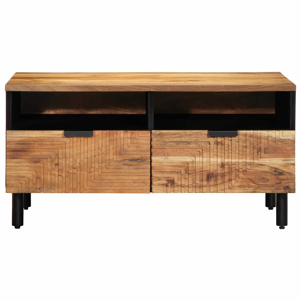 vidaXL Couchtisch Braun 80 x 54 x 40 cm Massivholz Akazie