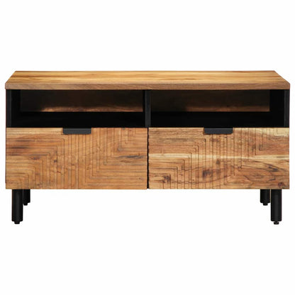 vidaXL Couchtisch Braun 80 x 54 x 40 cm Massivholz Akazie