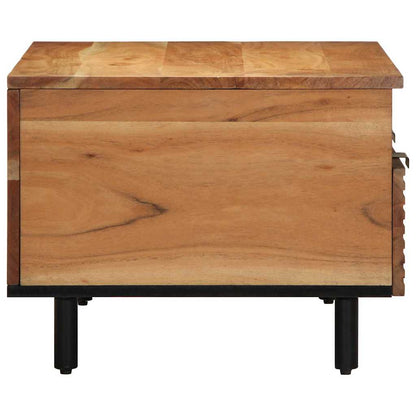 vidaXL Couchtisch Braun 80 x 54 x 40 cm Massivholz Akazie