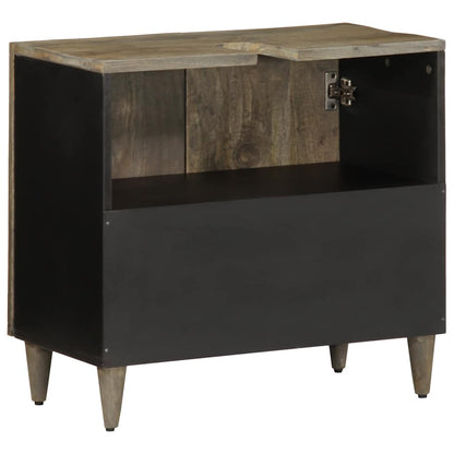 vidaXL Meuble sous-lavabo 62x33x58 cm Bois de manguier massif