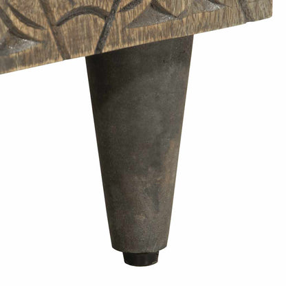 vidaXL Meuble sous-lavabo 62x33x58 cm Bois de manguier massif