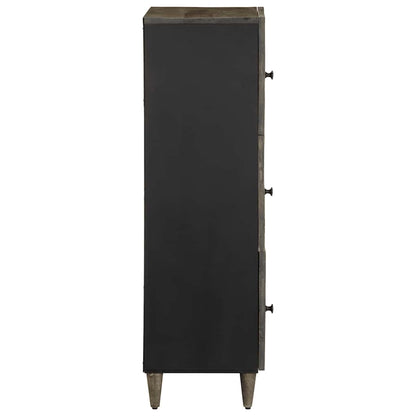 vidaXL Highboard 40x33x110 cm bois de manguier massif