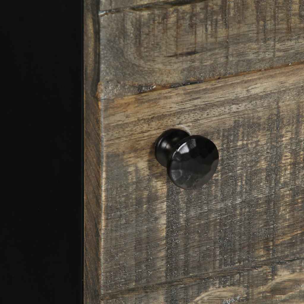 vidaXL Highboard 40x33x110 cm bois de manguier massif