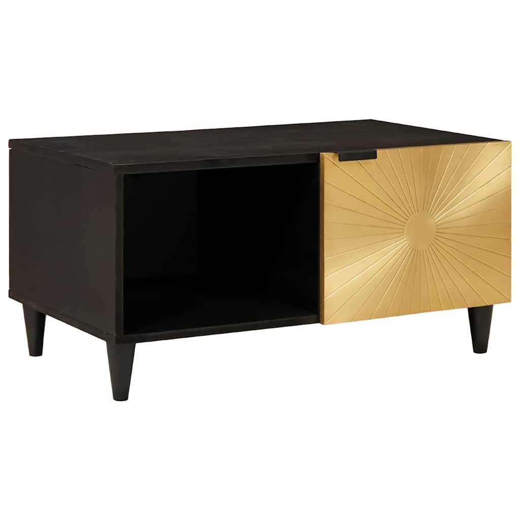 vidaXL Table basse 80 x 50 x 40 cm Bois de manguier massif