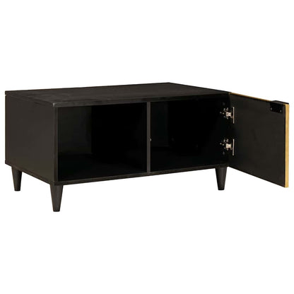 vidaXL Table basse 80 x 50 x 40 cm Bois de manguier massif