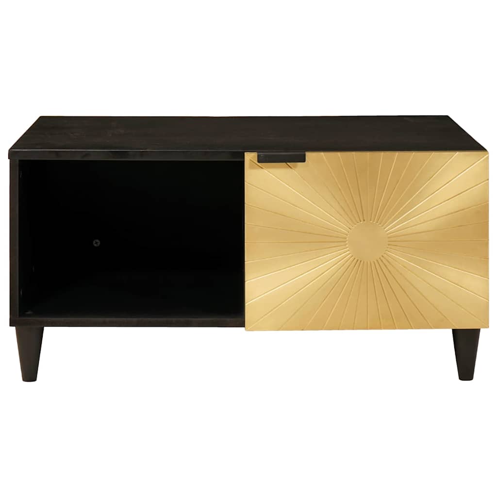 vidaXL Table basse 80 x 50 x 40 cm Bois de manguier massif