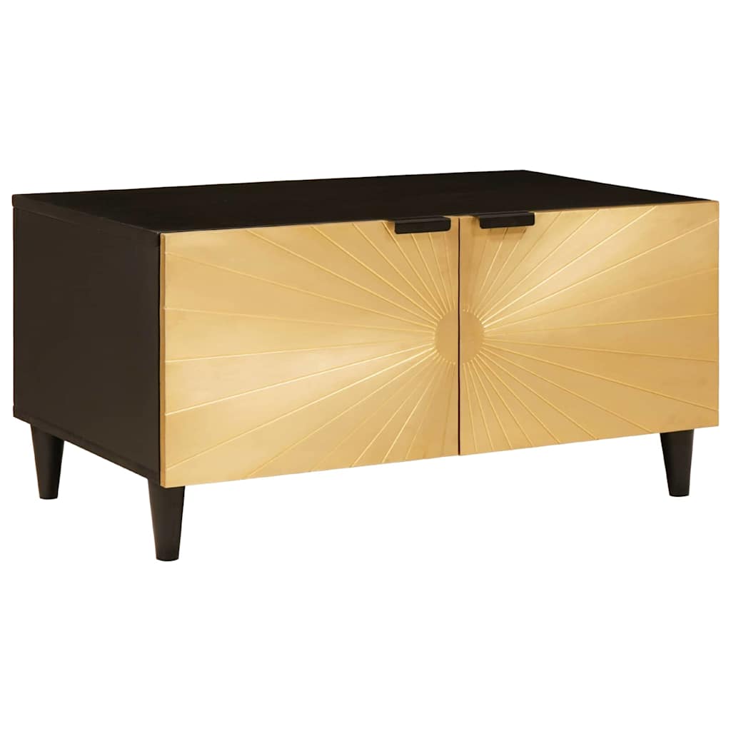 vidaXL Table basse 80 x 50 x 40 cm Bois de manguier massif